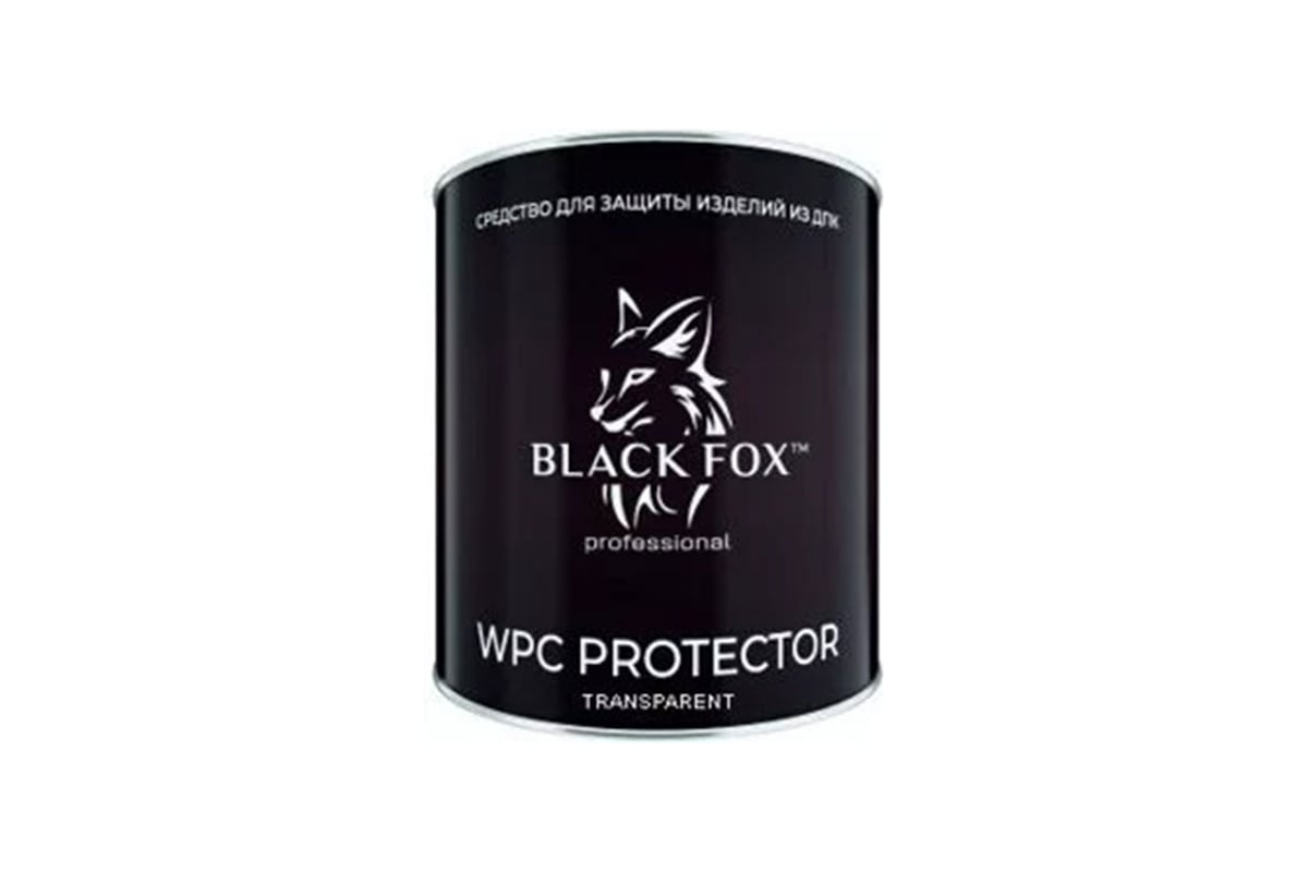Масло для террасной доски ДПК Black Fox WPC Protector 2,5 л прозрачное ...