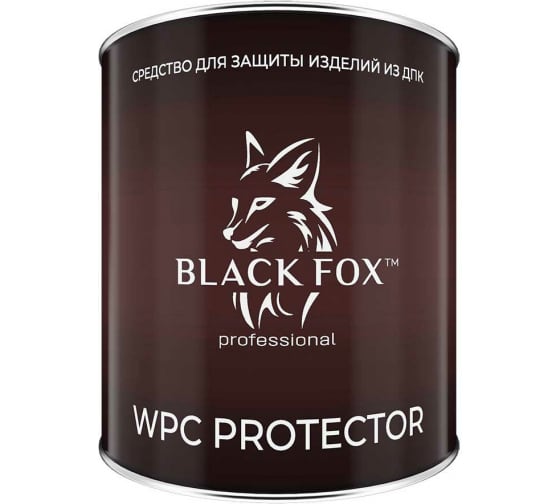 Масло для террасной доски ДПК Black Fox WPC Protector 2,5 л прозрачное BF25T 1