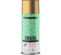 Универсальная эмаль металлик DONEWELL золото DW-1028