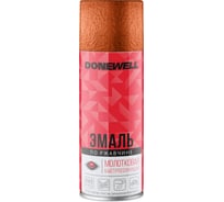 Молотковая эмаль по ржавчине DONEWELL медная 520 мл DW-3007