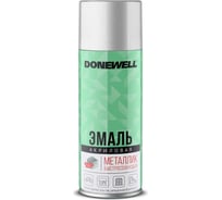 Универсальная эмаль металлик DONEWELL хром DW-1027