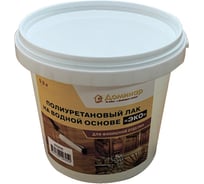 Полиуретановый лак Доминар ЭКО, матовый, 1 л U23191