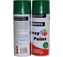 Универсальная краска в аэрозольном баллоне Ronfix Зеленый глянцевая 400мл 0016