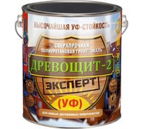 Полиуретановая УФ-стойкая грунт-эмаль для дерева Красковия Древощит-2 Эксперт (УФ) RAL 1001 3 кг УТ-00002816