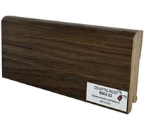 Плинтус напольный Deartio МДФ B302-23 Волжский вяз коричневый 80x16x2050 мм P.1.4.02.323.80.16.D
