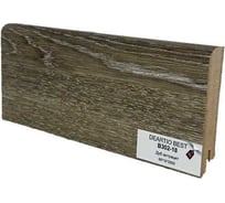 Плинтус напольный Deartio МДФ B302-18 Дуб антрацит 80x16x2050 мм P.1.4.02.318.80.16.D