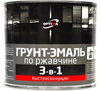 Быстросохнущая грунт-эмаль OPTIMA 3 в 1 1,7кг синяя 11598020