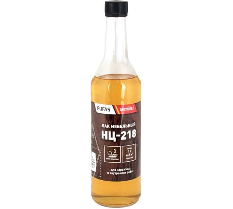 Лак Pufas НЦ-218 Decoself 0,5л тов-200124