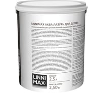 Лазурь для дерева LINNIMAX Аква Рябина 2,5 л 948105404