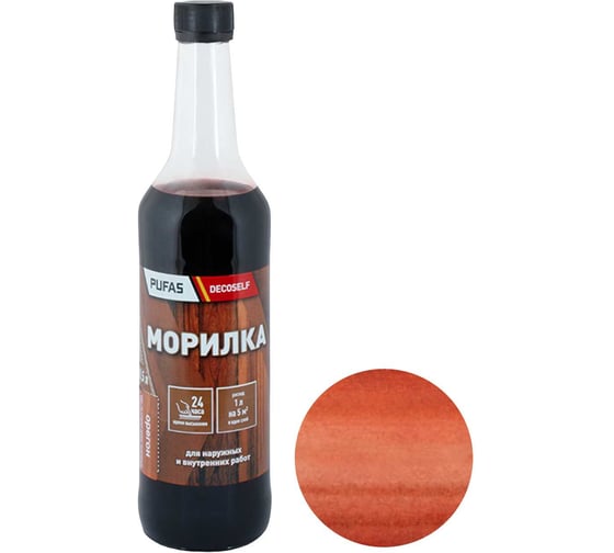 Неводная морилка Pufas орегон Decoself 0,5л тов-200261