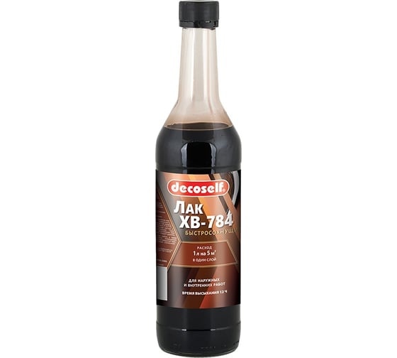 Лак Pufas ХВ-784 клен Decoself 0,5л тов-200128 1