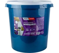 Моющаяся краска Pufas белая Decoself мороз. 40кг КМ тов-132439