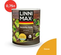 Лазурь-гель для дерева LINNIMAX Сосна 0,75 л 948105149