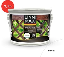 Лазурь-гель для дерева LINNIMAX Белый 2,5 л 948105105