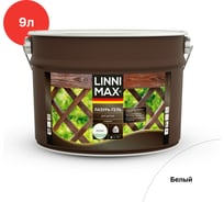 Лазурь-гель для дерева LINNIMAX Белый 9 л 948105107