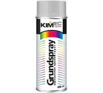 Аэрозольная краска грунт KIM TEC серый RAL7040 400 мл 11587806