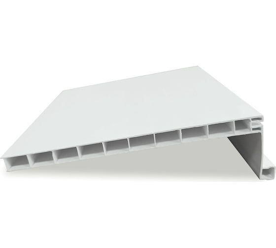 Панель откоса WINPLAST W 615 150 мм, белая, 1.5 м W615-1,5