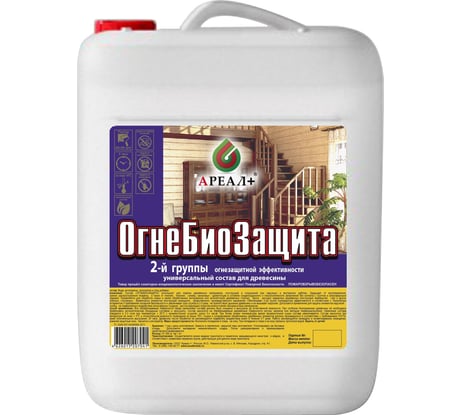 Огнебиозащита Ареал+ бесцветная 20 л А-467