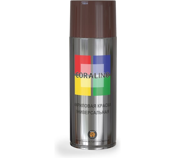 Аэрозольная краска CORALINO RAL8017 Шоколадно-Коричневый С18017 1