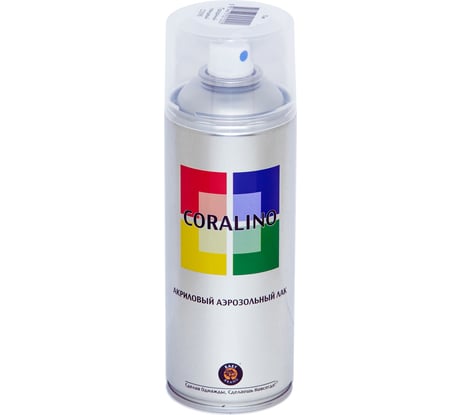 Аэрозольный лак CORALINO Глянцевый С10190