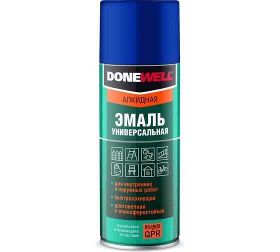 Универсальная эмаль DONEWELL синяя DW-1011