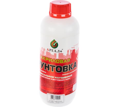 Универсальная грунтовка Ареал+ улучшенная 1 л А-361