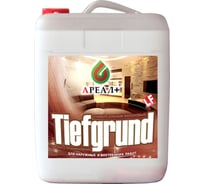 Грунтовка Ареал+ TIEFGRUND канистра 10 л А-356