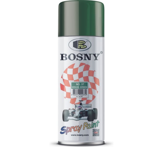 Универсальная краска Bosny зеленая трава RAL6032 37