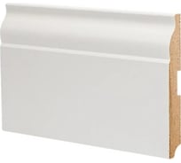 Плинтус напольный Deartio МДФ Деартио U 103-120 Белый 120x16x2050 мм P.1.1.03.1.120.16.D