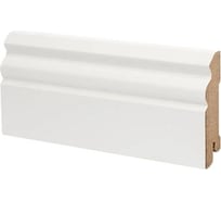 Плинтус напольный Deartio МДФ Деартио U 105-80 Белый 80x18x2050 мм P.1.1.05.1.80.18.D