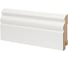 Плинтус напольный Deartio МДФ Деартио U 105-80 Белый 80x18x2050 мм P.1.1.05.1.80.18.D 1