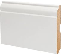Плинтус напольный Deartio МДФ Деартио U 104-120 Белый 120x16x2050 мм P.1.1.04.1.120.16.D