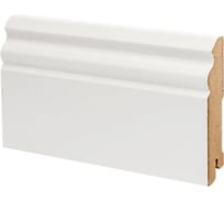 Плинтус напольный Deartio МДФ Деартио U 105-100 Белый 100x16x2050 мм P.1.1.05.1.100.16.D