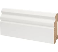 Плинтус напольный Deartio МДФ Деартио U 105-80 Белый 80x16x2050 мм P.1.1.05.1.80.16.D