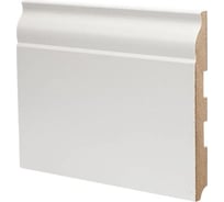 Плинтус напольный Deartio МДФ Деартио U 103-150 Белый 150x16x2050 мм P.1.1.03.1.150.16.D