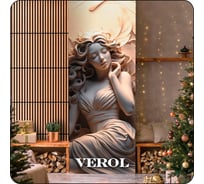 Фотообои на стену флизелиновые Verol 3D "Барельеф девушка", 110x283 см 3.11 м2, 3д 197-ФФО-05882