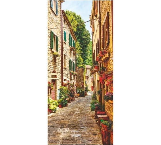 Фотообои Симфония "Улочка", 100x270 см К-106 1