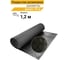 Покрытие резиновое ТЕХНОЛОГИЯ Шахматы, 1.2x10 м, черный 00-00007327 2