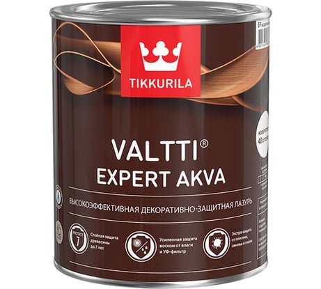 Антисептик для дерева Tikkurila валтти эксперт аква сосна 9 л 48444 700009591