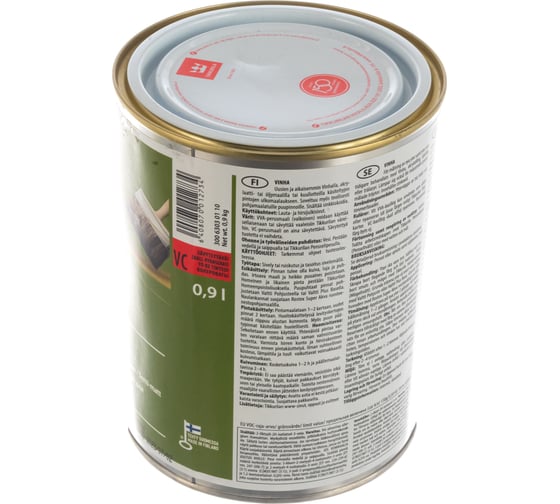 Фасадный антисептик TIKKURILA винха база с 0,9 л 22210
