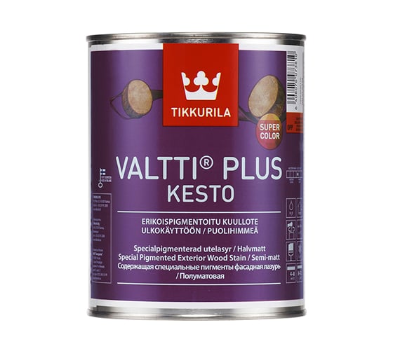 Фасадная лазурь TIKKURILA валтти plus kesto opp 9 л 135170