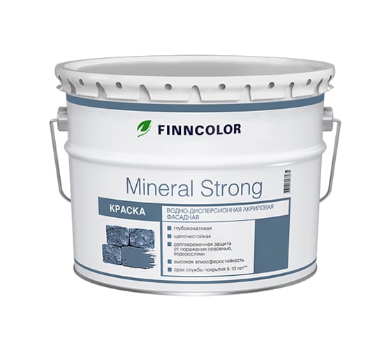 Фасадная краска TIKKURILA минерал стронг 9 л 22242