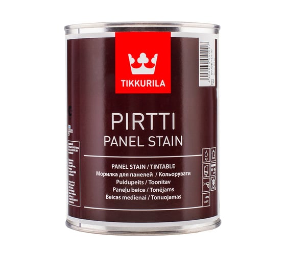 Водоразбавляемая морилка на акрилатной основе TIKKURILA PIRTTI PANEL STAIN 2,7л 8906404D130