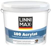 Краска для фасадов и интерьеров LINNIMAX 100 ACRYLAT CAPAROL AMPHIBOLIN база 3, 9,4 л 948105568