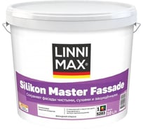 Краска LINNIMAX SILIKON MASTER FASSADE фасад акрил с силик стойкий цвет база 1, 2,5 л ОБЪЕКТ 948105523