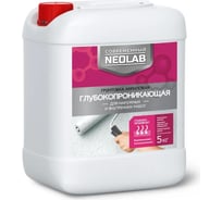 Грунтовка акриловая для внутренних и наружных работ NEOLAB глубокопроникающая 1 кг 700042