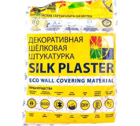 Жидкие обои Absolute Крем-брюле 868 гр Silkplaster A153