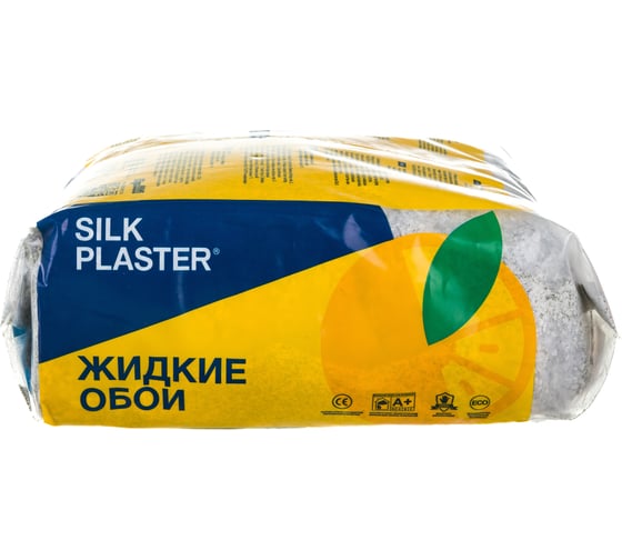Жидкие обои Absolute Серый 1.375 кг Silkplaster A252