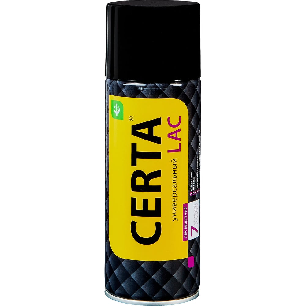 Универсальный лак CERTA 7 степеней защиты аэрозоль PLLK0003 - выгодная ...