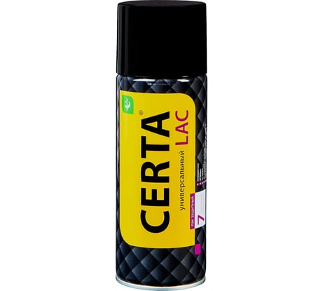Универсальный лак CERTA 7 степеней защиты аэрозоль PLLK0003